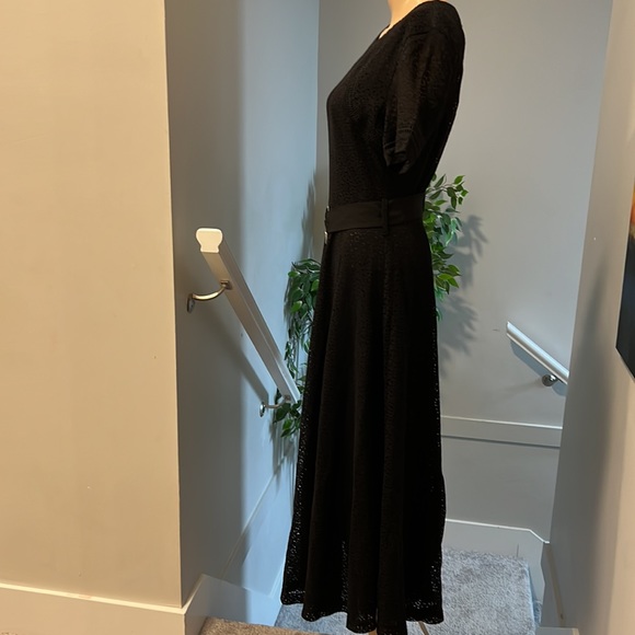 Black Lace Maxi Dress for Women size - Picture 4 of 11